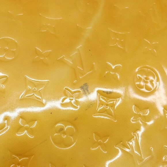 LOUIS VUITTON Monogram Vernis Houston Hand Bag Beige - Picture 7 of 15